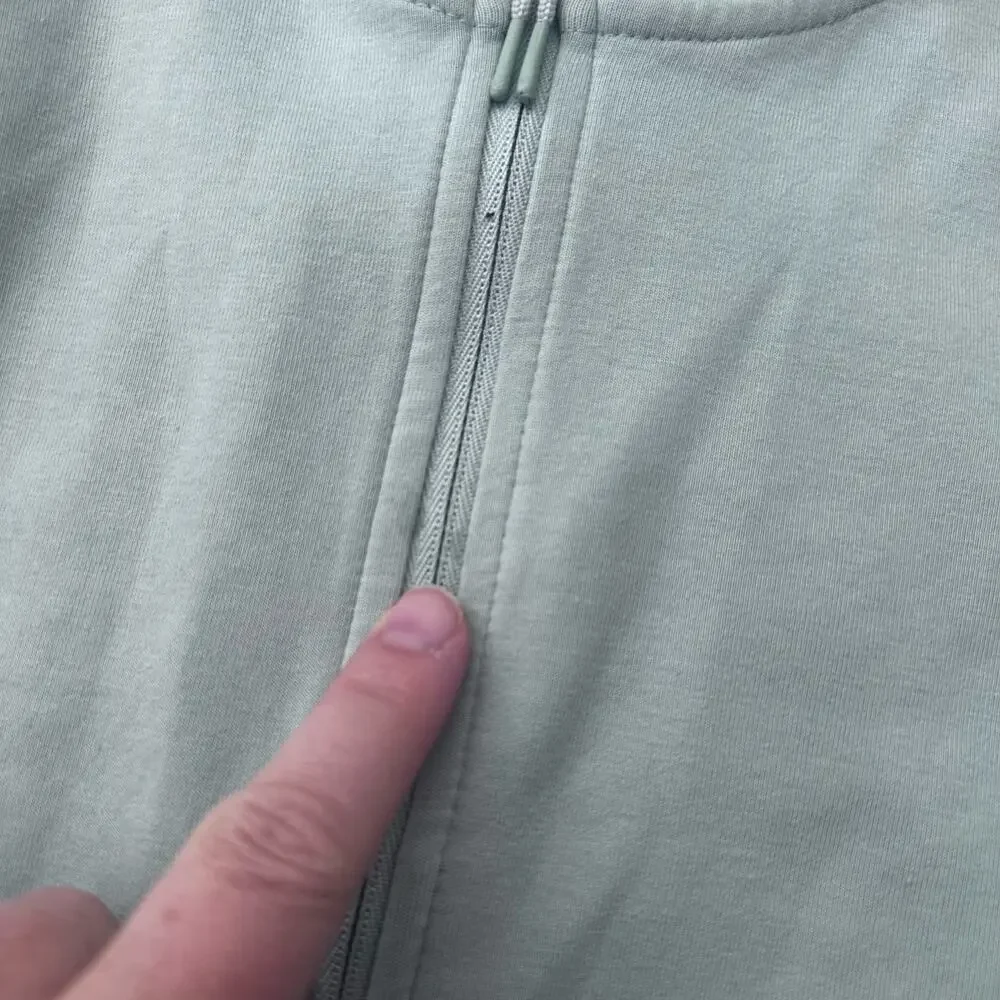 Old Navy Girls Dynamic Fleece Hoodie - Pale Grass - L (10/12)